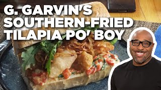 G Garvins SouthernFried Tilapia Po Boy  Guys Ranch Kitchen  Food Network [upl. by Dis325]