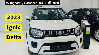 Maruti Ignis Delta 2023 New Model Review Interior Exterior Features Price [upl. by Farica]