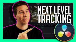 EASY WAY TO TRACK TITLES AND CALLOUTS IN RESOLVE 17  DaVinci Resolve Basics Tutorial [upl. by Defant]