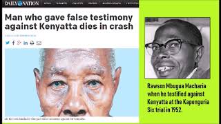 Man who framed Jomo judged by freak accident decades later Why Kenya Is About To Be Judged Part 2 [upl. by Eanal]