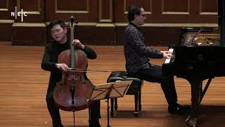 VC Young Artist Brannon Cho  Brahms Cello Sonata No 1 in E Minor [upl. by Karrie]