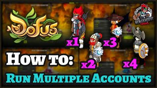 ENGLISH Dofus Tutorial – How To Run Multiple Accounts By Yourself  Tips amp Tricks [upl. by Jarad]