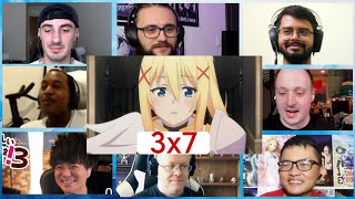 KonoSuba Season 3 Episode 7 Reaction Mashup [upl. by Primaveria]