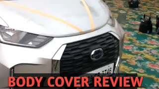 Datsun Redigo car cover review after usage in lockdown shorts [upl. by Kwapong]