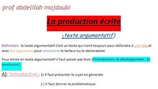 production écrite plan simple et dialectique [upl. by Eerdna]