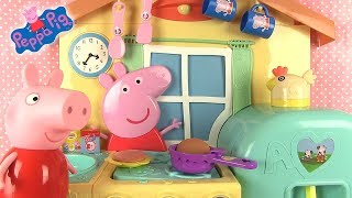 Cuisine de Peppa Pig Pancakes Les crêpes Jouets [upl. by Pedrotti]