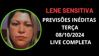 LENE SENSITIVA PREVISÕES INÉDITAS TERÇA 08102024 LIVE COMPLETA lenesensitiva sensitiva [upl. by Anavlys942]