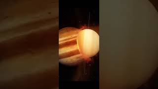 Jupiter and Saturn Collision space viralvideo growth [upl. by Hanley]