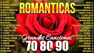 VIEJITAS PERO BONITAS ROMÁNTICAS DEL RECUERDO  MÚSICA ROMÁNTICA DE TODOS LOS TIEMPOS 70S 80S 90S [upl. by Ekim]