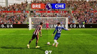 Premier League 202324  Brentford vs Chelsea  Penalties [upl. by Getter945]