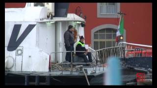 Ischia NA  Il sindaco sul blocco trasporti 170113 [upl. by Tallula]