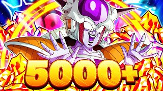 5000 STONES 1ST FORM FRIEZA RAINBOW SUMMONS DBZ Dokkan Battle [upl. by Glennis]