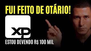 YOUTUBER perde R 100 mil reais ao seguir recomendação de assessor da XP [upl. by Eblehs]