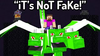 The FUNNIEST FAKE Minecraft Speedruns EVER [upl. by Riesman]