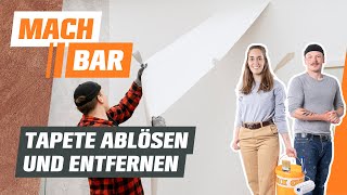 Tapete ablösen und entfernen  OBI [upl. by Phillipp653]