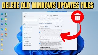 How To Delete Old Windows Update Files in Windows 1011  Free Up Space amp Boost PC Performance [upl. by Adnilam826]