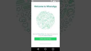 How to Download and Install WhatsApp  Mobile Phone  2022 [upl. by Warila]