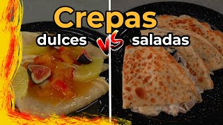 Crepas dulces y saladas [upl. by Nylsor]