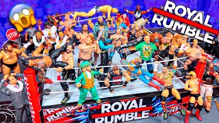 Hardcore Royal Rumble 2021 Action Figure Match [upl. by Barbette]