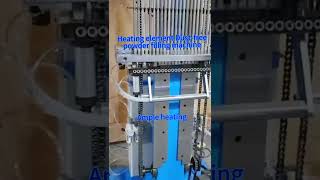 Heating element powder filling machine machine factory heating resistencias industrial [upl. by Kentiga]