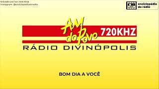 Jingle quotBom Dia a Vocêquot  Rádio Divinópolis 720 KHz  Divinópolis  MG anos 1980 [upl. by Jacinda]