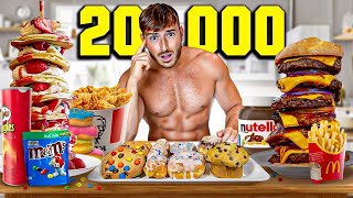 J’ai tenté de MANGER 20000 Calories en 24H j’ai pris 10kg OMG [upl. by Helaine]