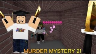 I WAS A SECRET MURDERER IN MM2 Milkded Reupload [upl. by Oswin]