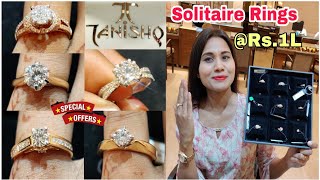 Tanishq Latest Solitaire Diamond Rings Designs With Price Diamond Finger Rings Tanishq Finger Ring [upl. by Lionel]