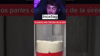 Inoxtag parle de la Sirène en Live❤️🧜 [upl. by Ecidnak]