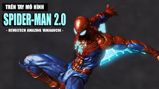 SpiderMan Revoltech Amazing Yamaguchi Review SWIVELMAN 2 [upl. by Yael]