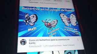 Rob Rackstraw as Butterfree [upl. by Honorine]