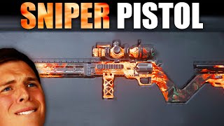 This Sniper Pistol Rips Holes Through People in Warzone [upl. by Ailahtan98]