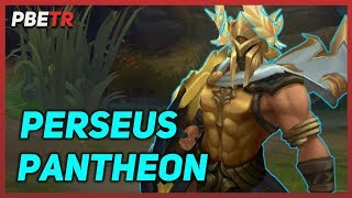 Perseus Pantheon 2019  Kostüm Tanıtımı  League of Legends [upl. by Earissed155]