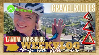 FIETS VAKANTIE GRAVELBIKEN SAARBURG DUITSLAND  KOMOOT ROUTES MTB・VLOG 148  Aaf on Wheels © [upl. by Hnib]