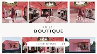 design Small Boutique  design by dwp [upl. by Enaasiali]