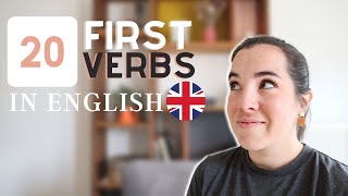 The 20 first VERBS to know in ENGLISH Beginner level [upl. by Petty264]