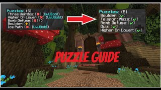 ALL Dungeon Puzzles GUIDE Hypixel Skyblock [upl. by Sesmar]