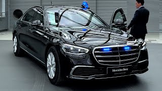 2024 Mercedes S Class GUARD  V12 Armored S680 Full Review Interior Exterior Security [upl. by Zack]