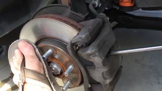 Deglazing your front rotors [upl. by Clance]