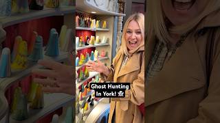 WE WENT GHOST HUNTING IN YORK 👻 halloween yorkshire york ghost minivlog shorts [upl. by Meakem]