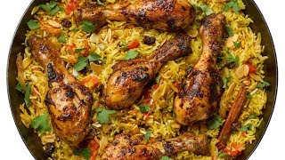 Easy Chicken Biryani at home [upl. by Deckert975]