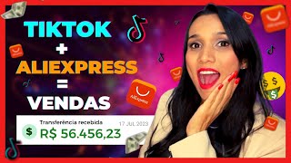 COMO VENDER COMO AFILIADO ALIEXPRESS NO TIKTOK Muito Rápido [upl. by Arihat]