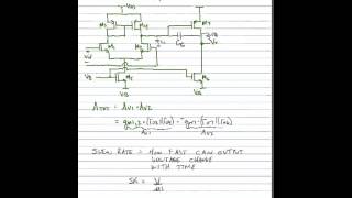 ECE 3110  Lecture 14  Part 3  Folded Cascode and Beginning Two Stage Op amp [upl. by Llertnauq]