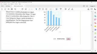 Matematik grundvux delkurs 12  Statistik [upl. by Evilo]