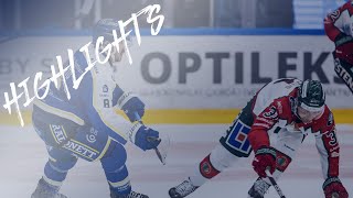 Highlights Leksands IF  Frölunda HC [upl. by Yllah]