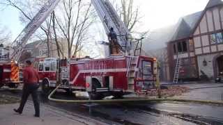 Maplewood Lane House Fire [upl. by Ibbor]