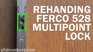 How Easy Is It To ReHand a Ferco 528 Multipoint Lock Replacement [upl. by Anileda815]