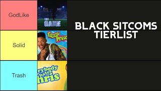 BLACK SITCOMS TIERLIST [upl. by Aihppa]