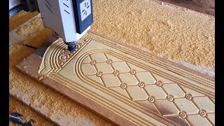 The art of wood carving  CNC Router [upl. by Henderson]