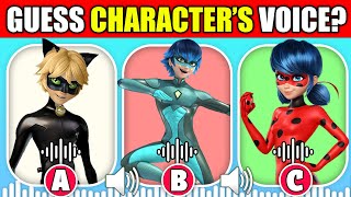 Guess The Miraculous Ladybug Character By Voice  Cat Noir Ladybug Hawk Moth [upl. by Derag]